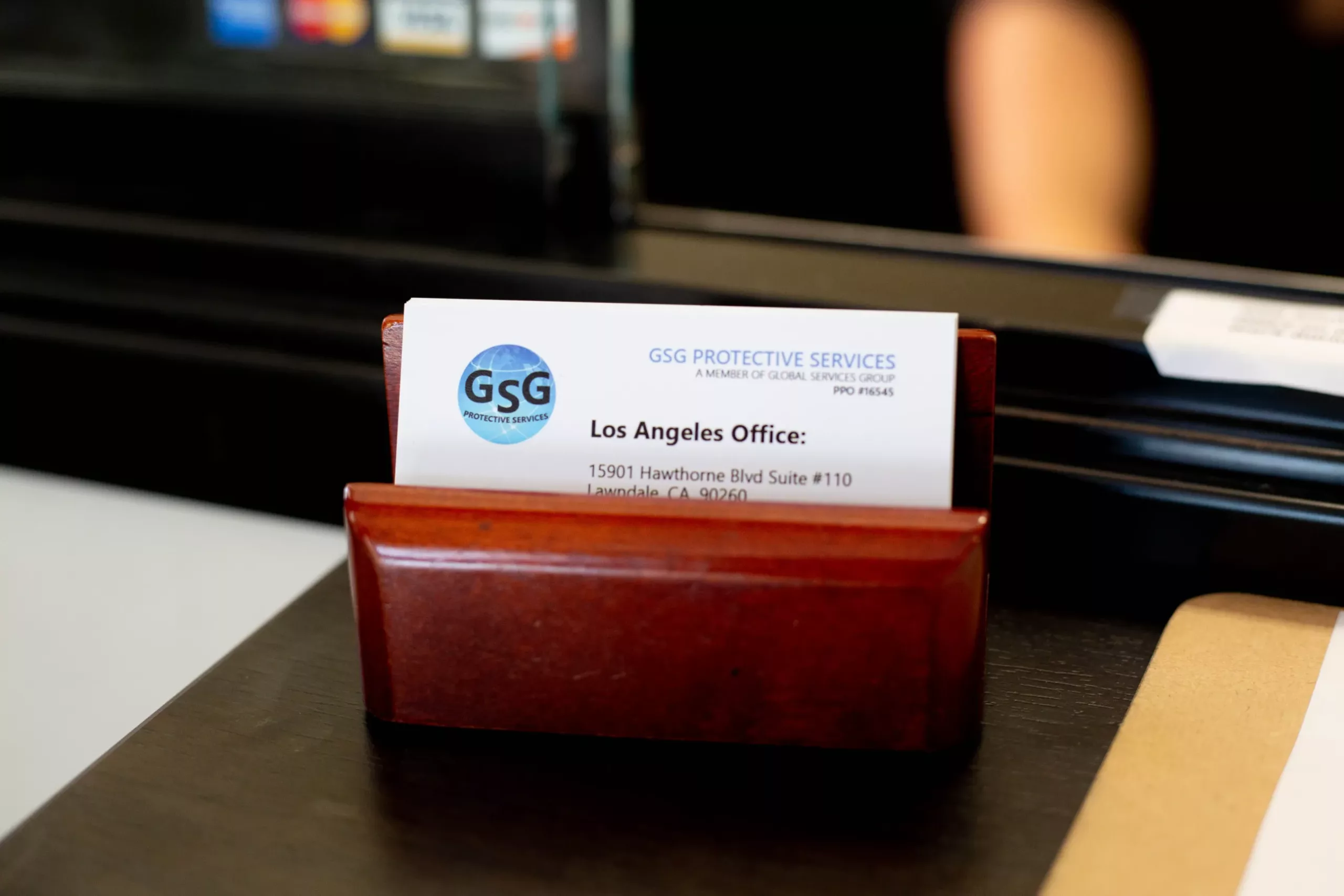 Los Angeles Office Card